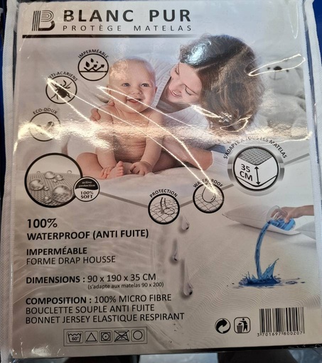 Protège Matelas Classique 90/200