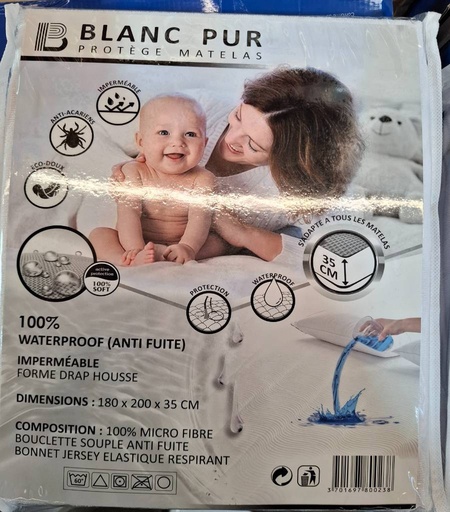Protège Matelas Classique 180/200